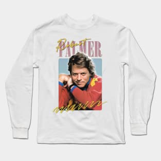 Robert Palmer / Retro 80s Aesthetic Fan Design Long Sleeve T-Shirt